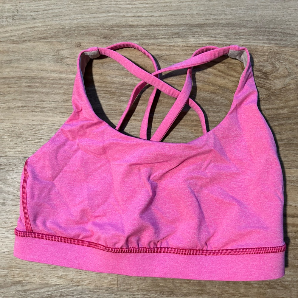 lululemon athletica Pink Sports Bra